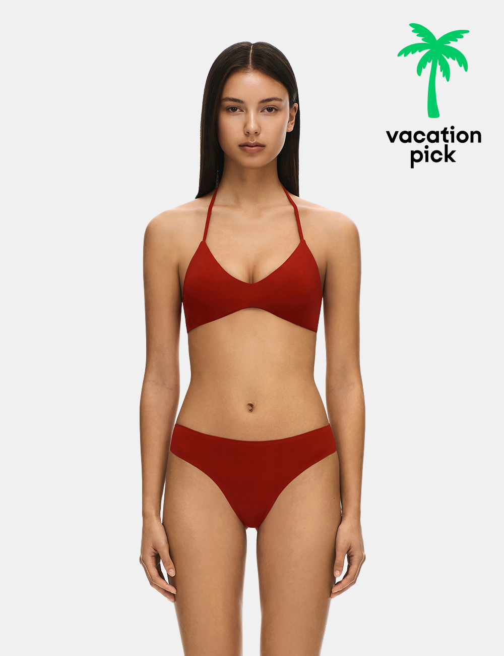 ESSENTIAL FIT HALTER BRALETTE