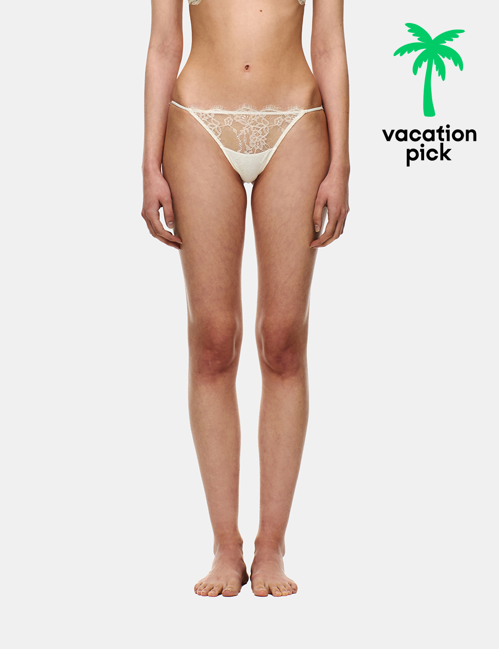 LACE STRING CHEEKY PANTY