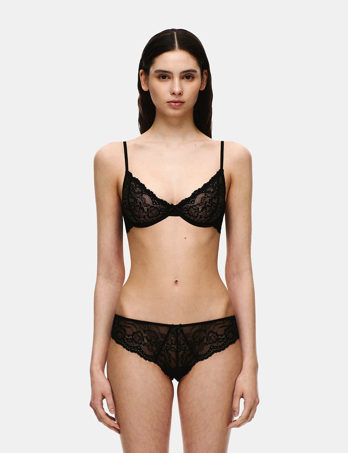 LACE UNLINED UNDERWIRE BRA