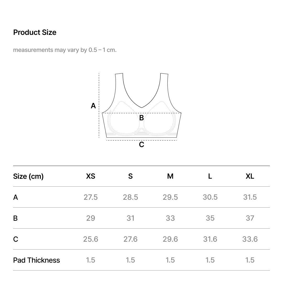 Size guide