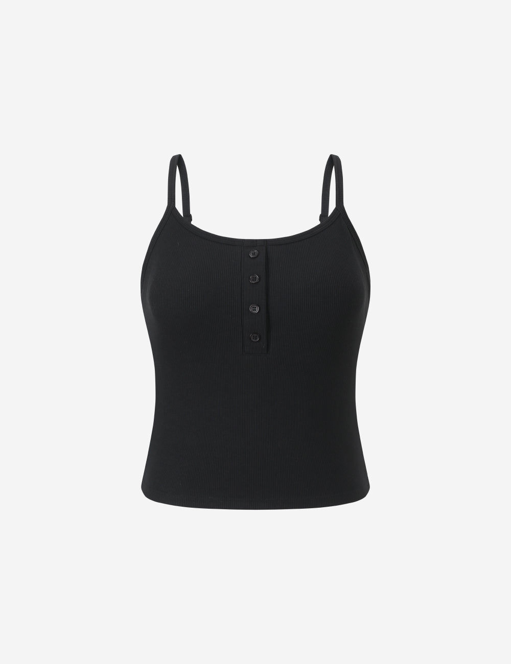 COTTON BRA TOP BUTTON