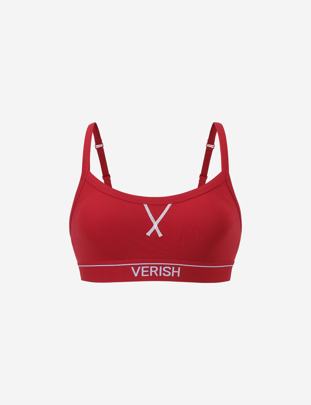 COTTON STITCH BRA TOP LOGO