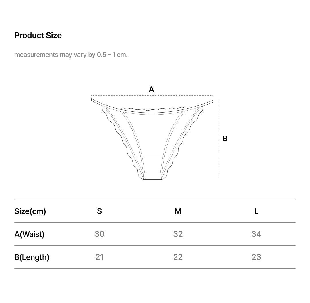 String Sizes 52 LACE STRING CHEEKY PANTY – Verish