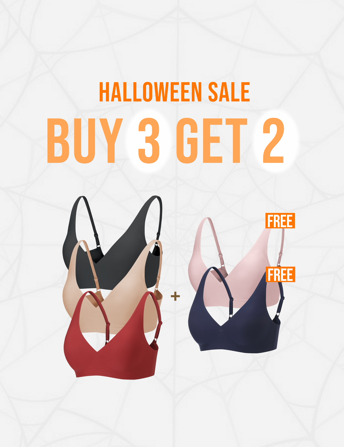 COOL FIT BRA SIGNATURE-5PACK