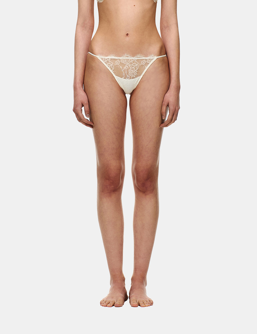 LACE STRING CHEEKY PANTY