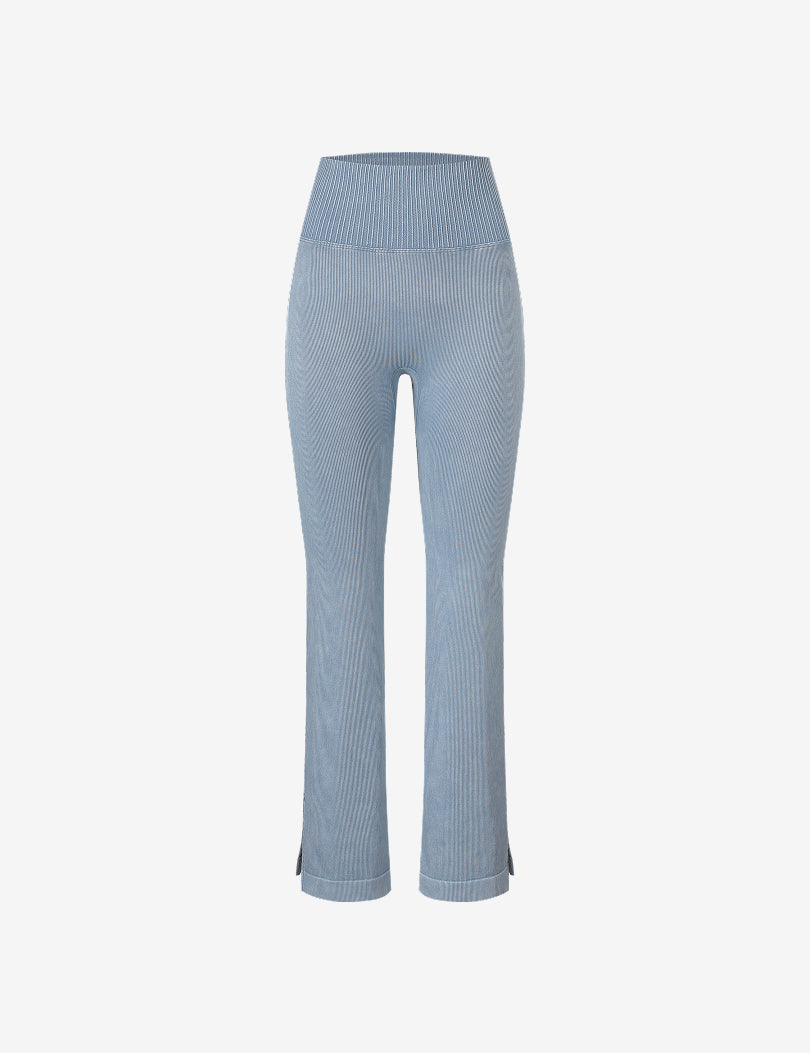 ALLTENSION FLARE LEGGINGS WITH SLIT