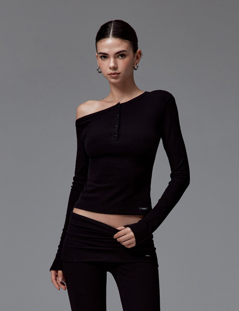 SUNDAY ONE SHOULDER TOP
