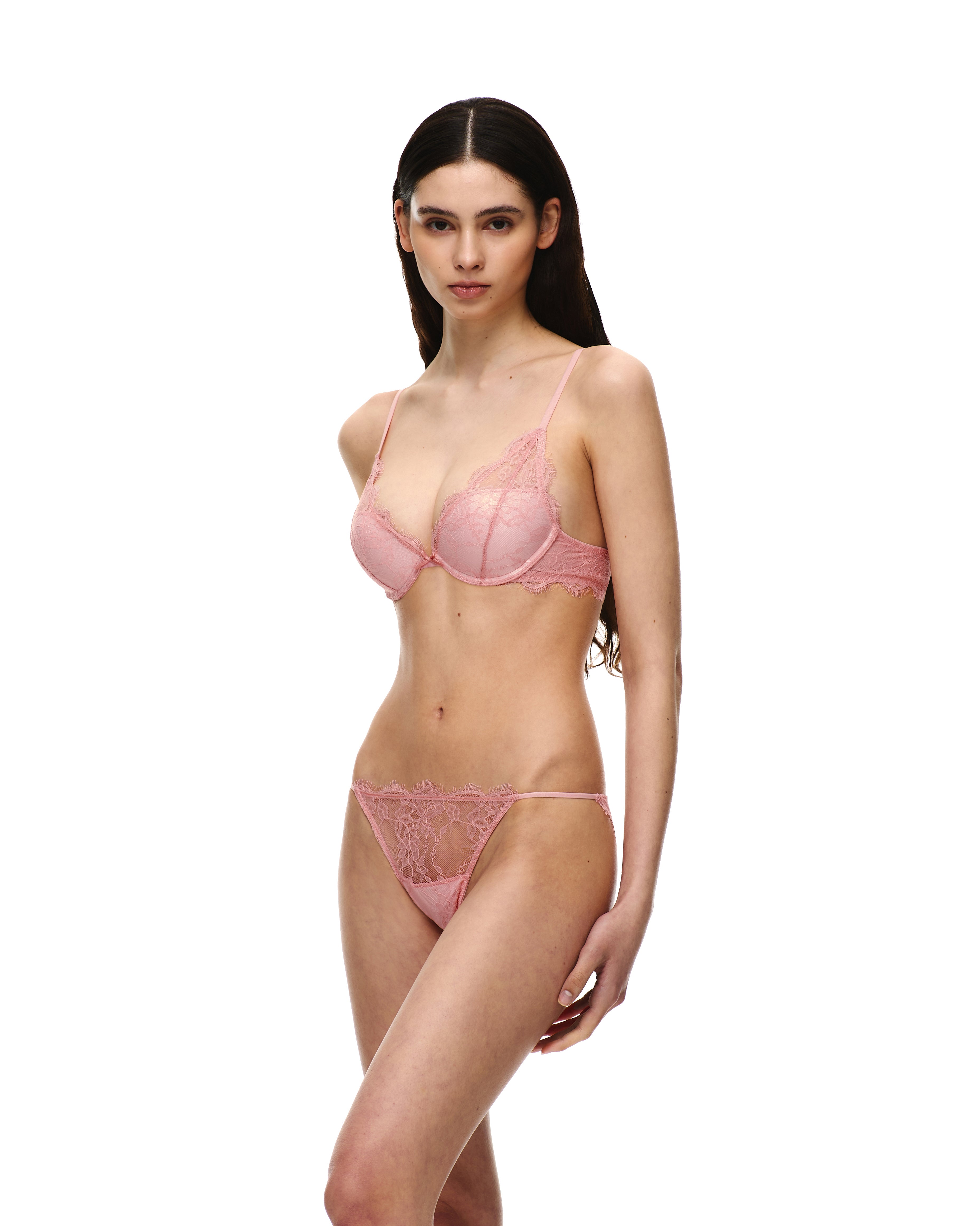 LACE WIRED PUSH-UP BRA