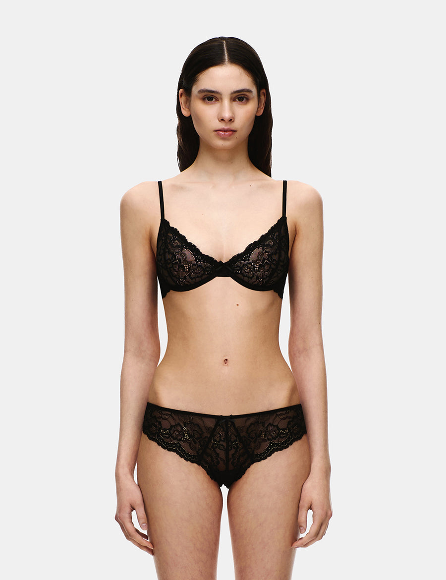 LACE UNLINED UNDERWIRE BRA