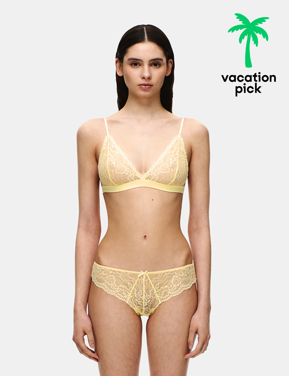LACE UNLINED BRALETTE