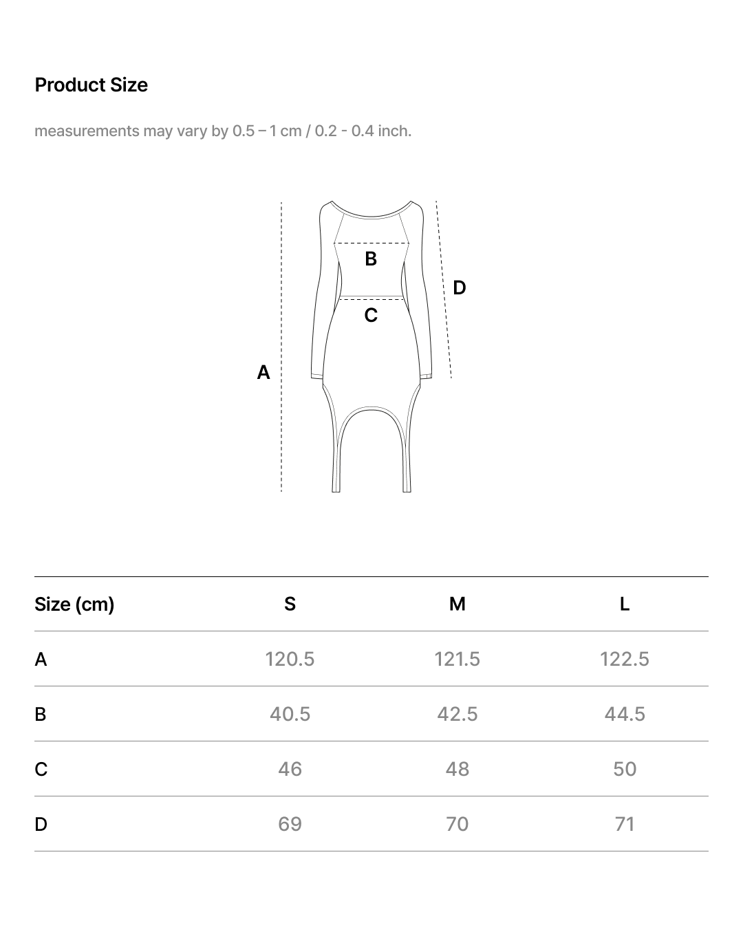 EASE FIT MULTIWAY HALTER TOP size chart