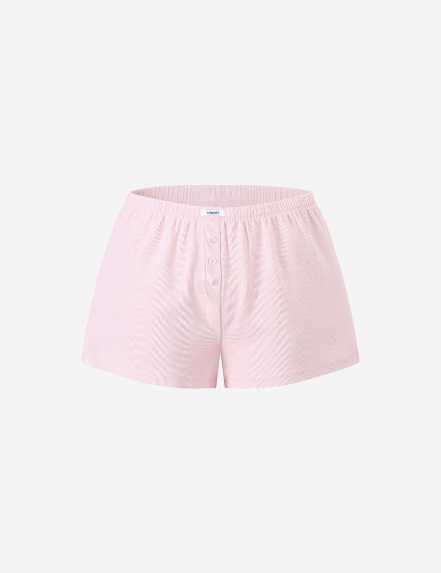 MODAL PANTS RIBBED SHORT